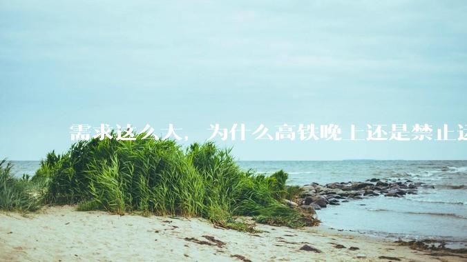 需求这么大，为什么高铁晚上还是禁止运行?